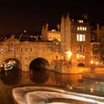 Pulteney Bridge, River Avon, Bath, England